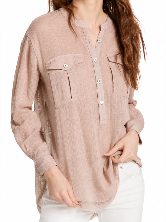 Free People Tops - Free People Talk To Me frayed hem top, medium